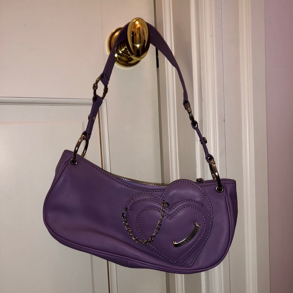 Juicy Couture Purple leather purse